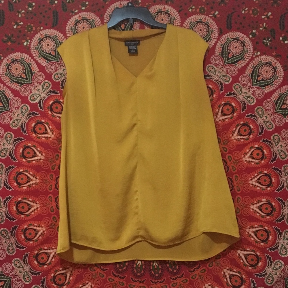 Lord & Taylor Gold Blouse